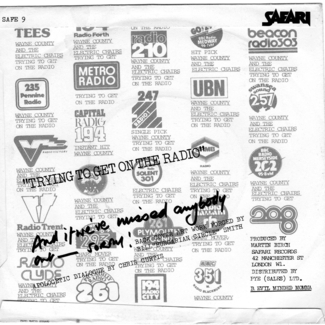 Trying To Get On The Radio back cover